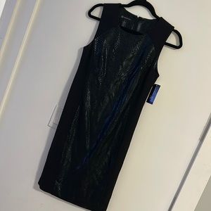 INC international concepts black dress size medium NWT
